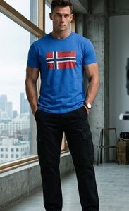 Men's Basic Regular Fit Exports T-Shirts